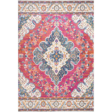 Bohemian Flair Boho Vintage Medallion Area Rug